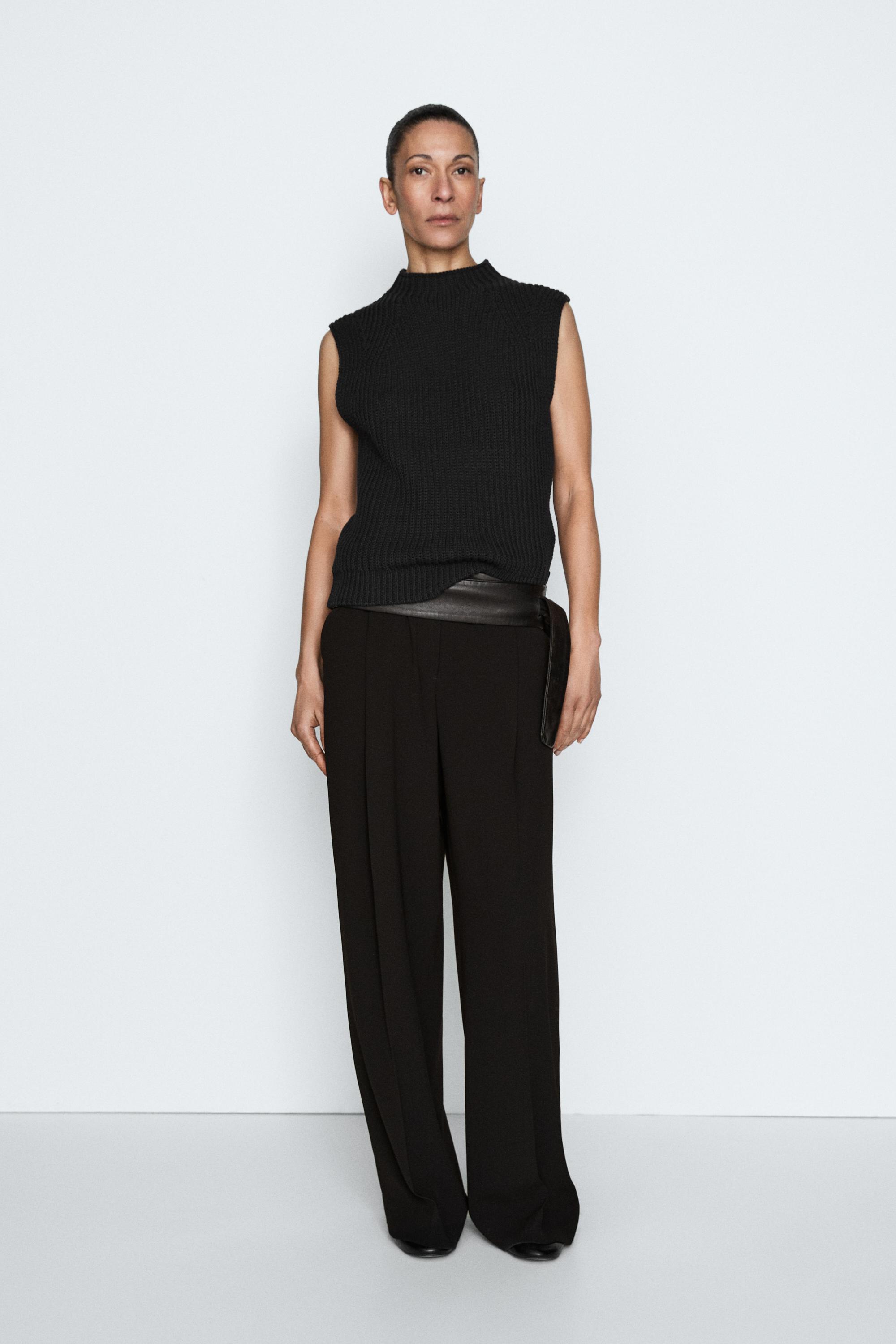 Top en grosse maille de coton - STUDIO
